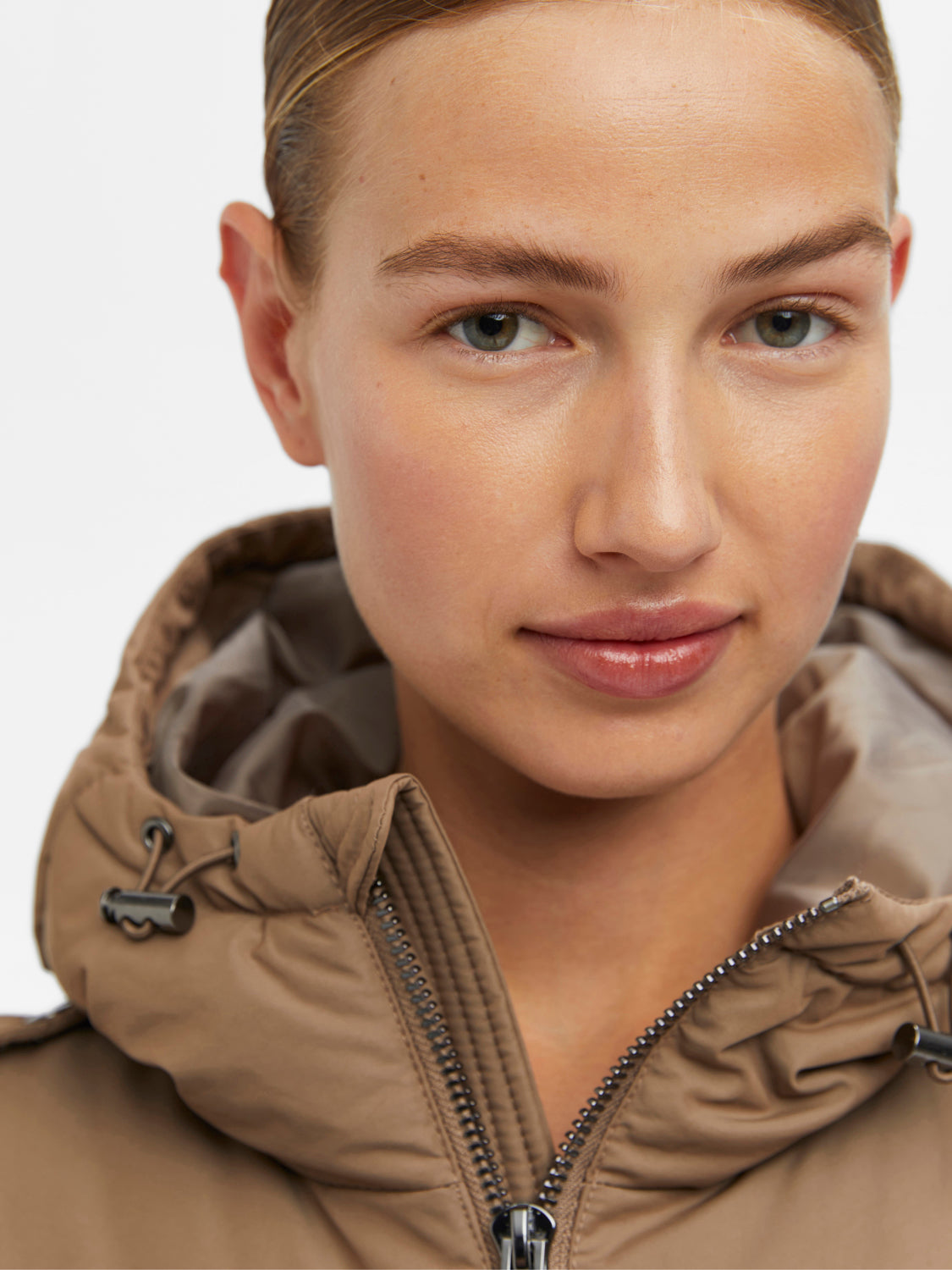 OBJZHANNA Coat - Fossil